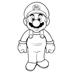 Disegno da colorare: Mario Bros (Videogiochi) #112477 - Pagine da Colorare Stampabili Gratuite