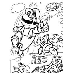 Disegno da colorare: Mario Bros (Videogiochi) #112479 - Pagine da Colorare Stampabili Gratuite
