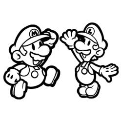Disegno da colorare: Mario Bros (Videogiochi) #112490 - Pagine da Colorare Stampabili Gratuite