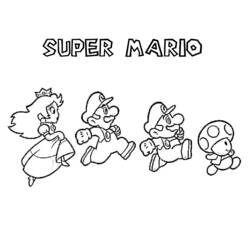 Disegno da colorare: Mario Bros (Videogiochi) #112491 - Pagine da Colorare Stampabili Gratuite