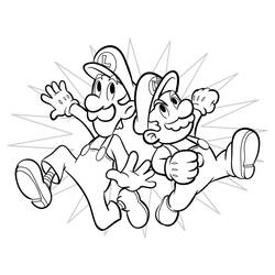Disegno da colorare: Mario Bros (Videogiochi) #112493 - Pagine da Colorare Stampabili Gratuite