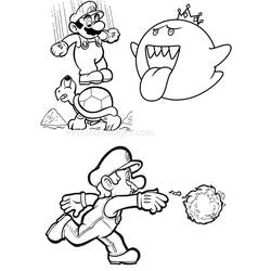 Disegno da colorare: Mario Bros (Videogiochi) #112530 - Pagine da Colorare Stampabili Gratuite