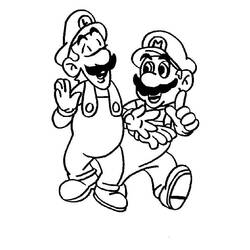 Disegno da colorare: Mario Bros (Videogiochi) #112535 - Pagine da Colorare Stampabili Gratuite