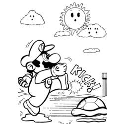 Disegno da colorare: Mario Bros (Videogiochi) #112542 - Pagine da Colorare Stampabili Gratuite