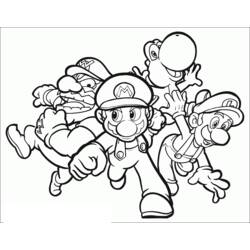 Disegno da colorare: Mario Bros (Videogiochi) #112552 - Pagine da Colorare Stampabili Gratuite