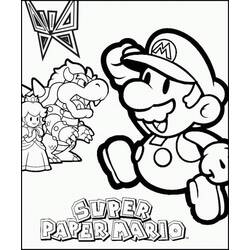 Disegno da colorare: Mario Bros (Videogiochi) #112555 - Pagine da Colorare Stampabili Gratuite