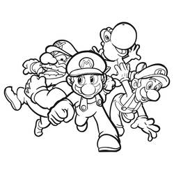 Disegno da colorare: Mario Bros (Videogiochi) #112557 - Pagine da Colorare Stampabili Gratuite