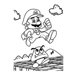 Disegno da colorare: Mario Bros (Videogiochi) #112603 - Pagine da Colorare Stampabili Gratuite