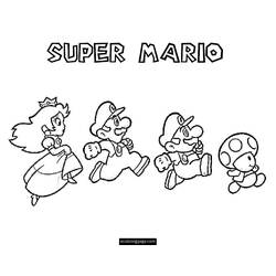 Disegno da colorare: Mario Bros (Videogiochi) #112611 - Pagine da Colorare Stampabili Gratuite