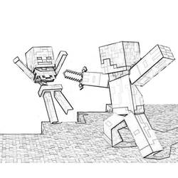 Disegno da colorare: Minecraft (Videogiochi) #113755 - Pagine da Colorare Stampabili Gratuite