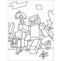 Disegno da colorare: Minecraft (Videogiochi) #113789 - Pagine da Colorare Stampabili Gratuite