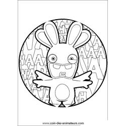 Disegno da colorare: Rabbids (Videogiochi) #114729 - Pagine da Colorare Stampabili Gratuite