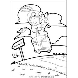 Disegno da colorare: Rabbids (Videogiochi) #114733 - Pagine da Colorare Stampabili Gratuite