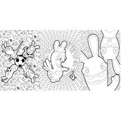 Disegno da colorare: Rabbids (Videogiochi) #114745 - Pagine da Colorare Stampabili Gratuite
