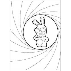 Disegno da colorare: Rabbids (Videogiochi) #199062 - Pagine da Colorare Stampabili Gratuite