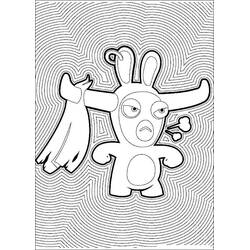 Disegno da colorare: Rabbids (Videogiochi) #199071 - Pagine da Colorare Stampabili Gratuite