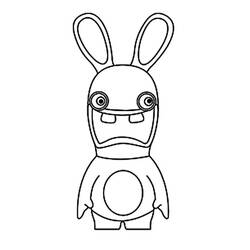 Disegno da colorare: Rabbids (Videogiochi) #199072 - Pagine da Colorare Stampabili Gratuite