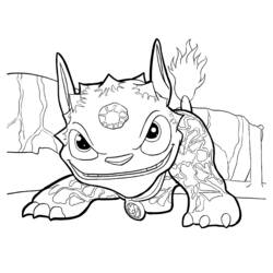Disegni da colorare: Skylanders - Pagine da Colorare Stampabili Gratuite