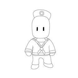 Disegni da colorare: Stumble Guys - Pagine da Colorare Stampabili Gratuite