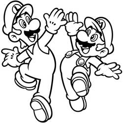 Disegno da colorare: Super Mario Bros. (Videogiochi) #153574 - Pagine da Colorare Stampabili Gratuite