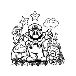 Disegno da colorare: Super Mario Bros. (Videogiochi) #153591 - Pagine da Colorare Stampabili Gratuite