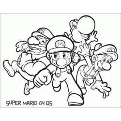 Disegno da colorare: Super Mario Bros. (Videogiochi) #153595 - Pagine da Colorare Stampabili Gratuite