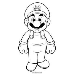 Disegno da colorare: Super Mario Bros. (Videogiochi) #153604 - Pagine da Colorare Stampabili Gratuite