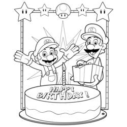 Disegno da colorare: Super Mario Bros. (Videogiochi) #153660 - Pagine da Colorare Stampabili Gratuite