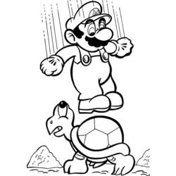 Disegno da colorare: Super Mario Bros. (Videogiochi) #153668 - Pagine da Colorare Stampabili Gratuite