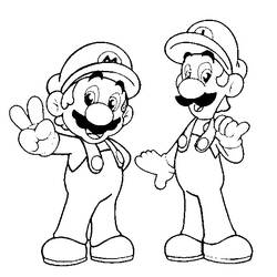 Disegno da colorare: Super Mario Bros. (Videogiochi) #153687 - Pagine da Colorare Stampabili Gratuite