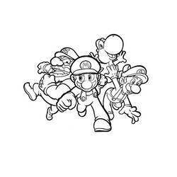 Disegno da colorare: Super Mario Bros. (Videogiochi) #153688 - Pagine da Colorare Stampabili Gratuite