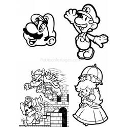 Disegno da colorare: Super Mario Bros. (Videogiochi) #153690 - Pagine da Colorare Stampabili Gratuite