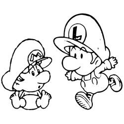 Disegno da colorare: Super Mario Bros. (Videogiochi) #153702 - Pagine da Colorare Stampabili Gratuite