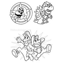 Disegno da colorare: Super Mario Bros. (Videogiochi) #153709 - Pagine da Colorare Stampabili Gratuite