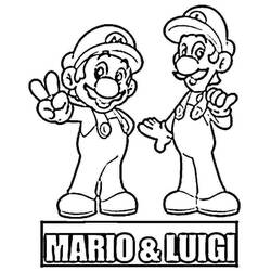 Disegno da colorare: Super Mario Bros. (Videogiochi) #153722 - Pagine da Colorare Stampabili Gratuite