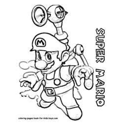 Disegno da colorare: Super Mario Bros. (Videogiochi) #153733 - Pagine da Colorare Stampabili Gratuite