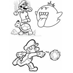 Disegno da colorare: Super Mario Bros. (Videogiochi) #153744 - Pagine da Colorare Stampabili Gratuite