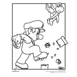 Disegno da colorare: Super Mario Bros. (Videogiochi) #153757 - Pagine da Colorare Stampabili Gratuite