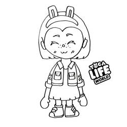 Disegni da colorare: Toca Boca - Pagine da Colorare Stampabili Gratuite