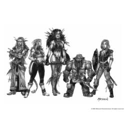 Disegno da colorare: Warcraft (Videogiochi) #112965 - Pagine da Colorare Stampabili Gratuite