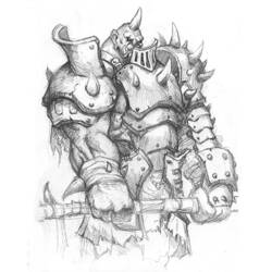 Disegno da colorare: Warcraft (Videogiochi) #112983 - Pagine da Colorare Stampabili Gratuite