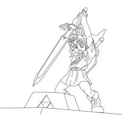 Disegno da colorare: Zelda (Videogiochi) #113206 - Pagine da Colorare Stampabili Gratuite