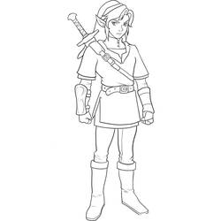 Disegno da colorare: Zelda (Videogiochi) #113218 - Pagine da Colorare Stampabili Gratuite