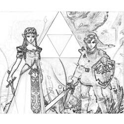 Disegno da colorare: Zelda (Videogiochi) #113233 - Pagine da Colorare Stampabili Gratuite