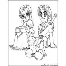 Disegno da colorare: Zelda (Videogiochi) #113246 - Pagine da Colorare Stampabili Gratuite