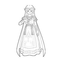 Disegno da colorare: Zelda (Videogiochi) #113270 - Pagine da Colorare Stampabili Gratuite