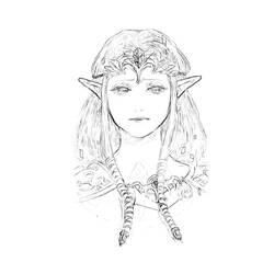 Disegno da colorare: Zelda (Videogiochi) #113291 - Pagine da Colorare Stampabili Gratuite